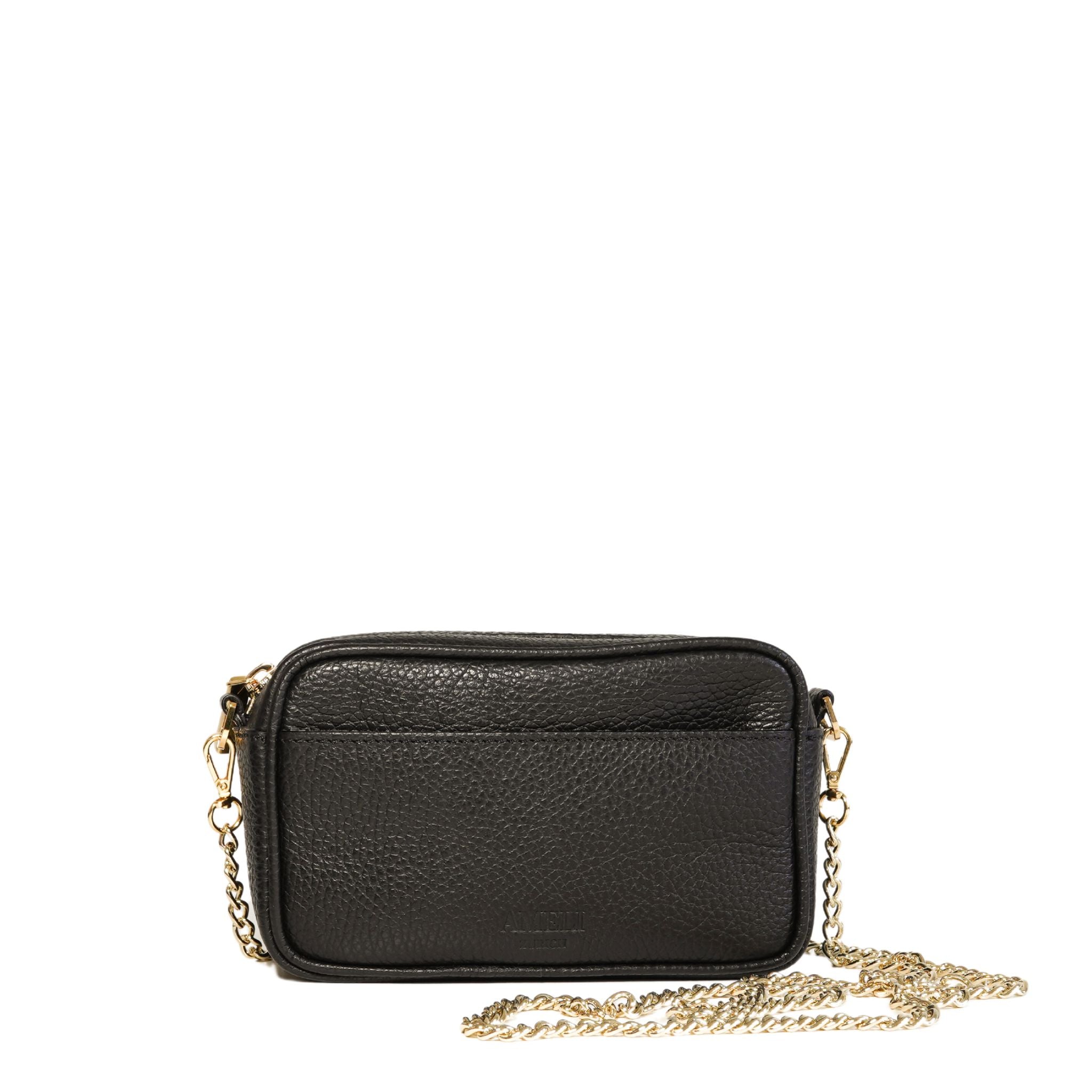 AMELI Zurich | Belvoir | Black | Soft Grain Leather | Front