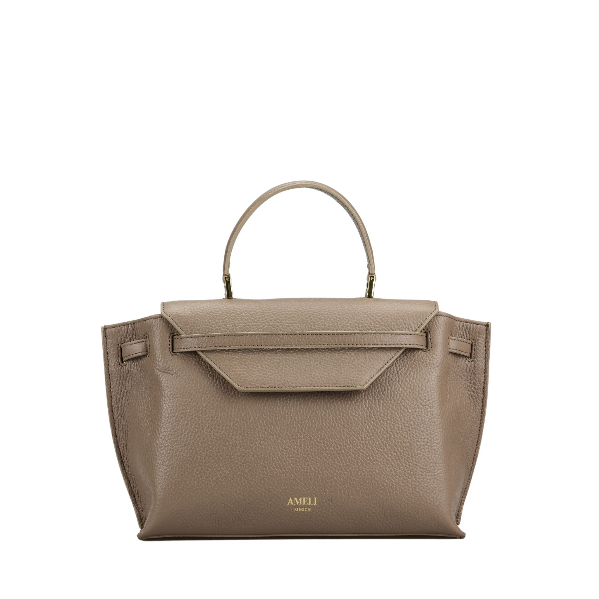 AMELI Zurich | VIADUKT | Greige | Soft Grain Leather | Front