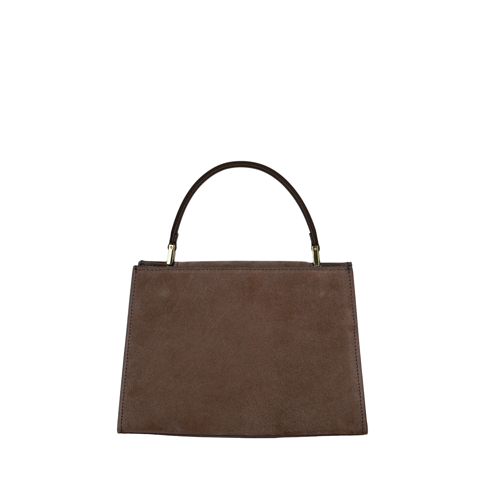 AMELI Zurich | SEEFELD MINI | Dark Brown | Suede Leather | Back