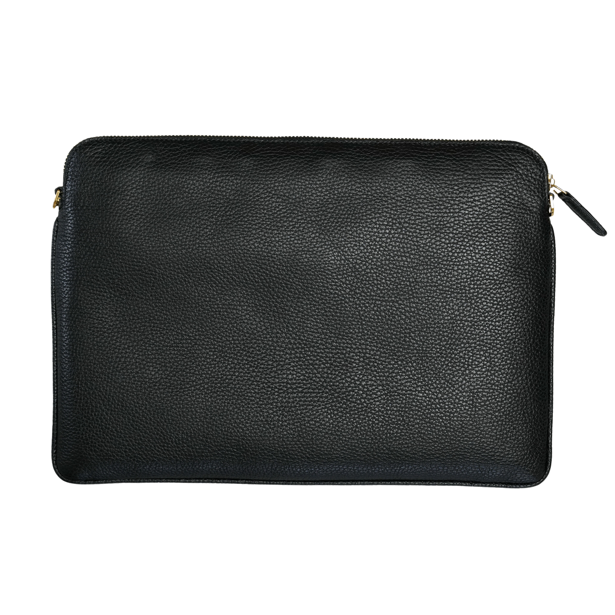 AMELI Zurich | LAPTOP CASE | Black | Soft Grain Leather | Back