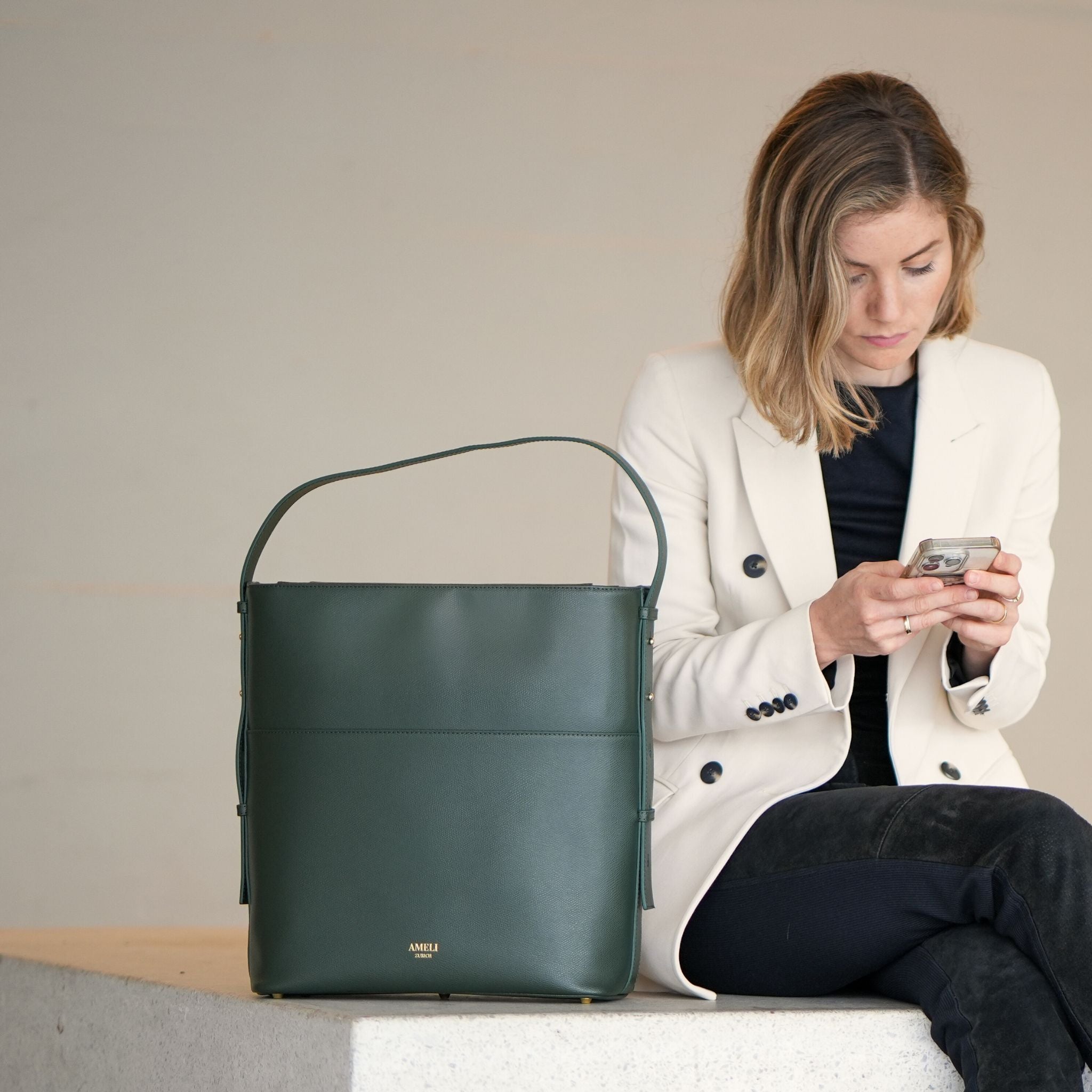 Zeitlose und elegante Leder-Laptoptaschen für Frauen