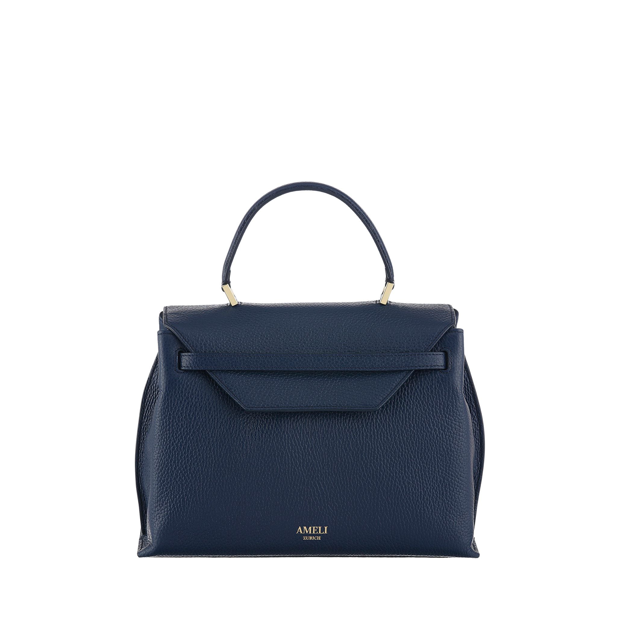 AMELI Zurich | VIADUKT | Jeans Blue | Soft Grain Leather | Front