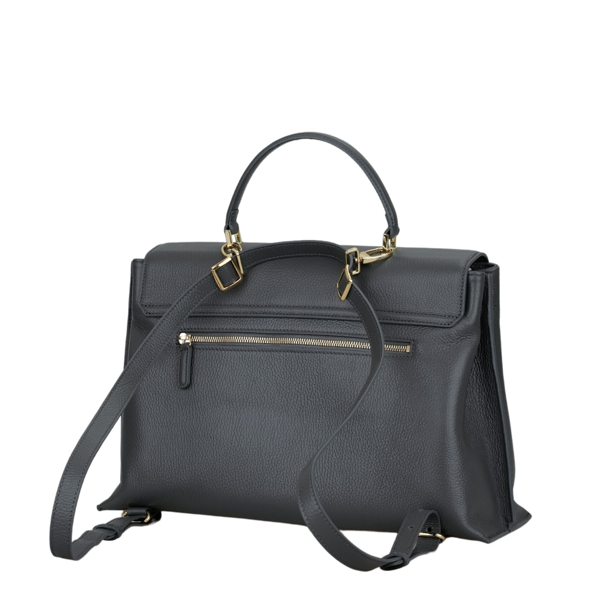 AMELI Zurich | VIADUKT WORK 24 | Dark Grey | Dollarino Leather | Back